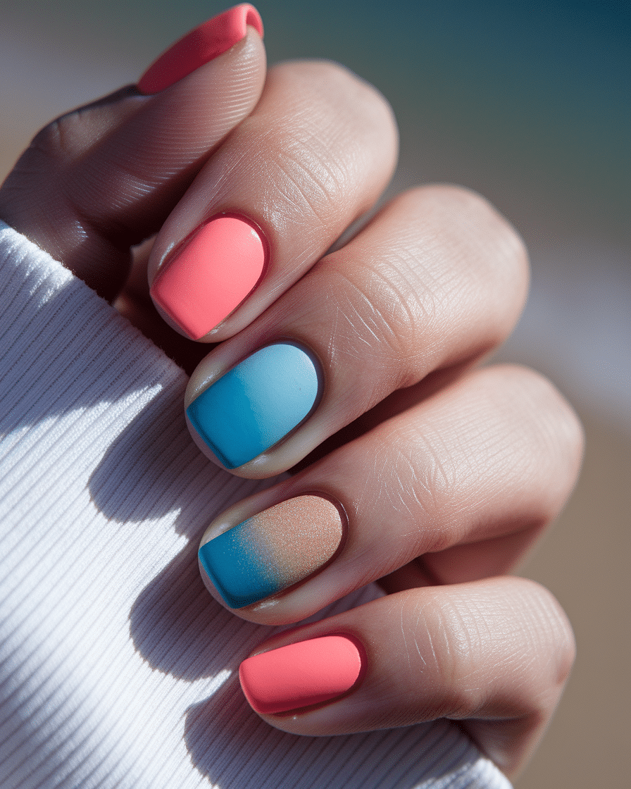 Dive into Vibrant Summer Nail Ideas Inspired by the Ocean